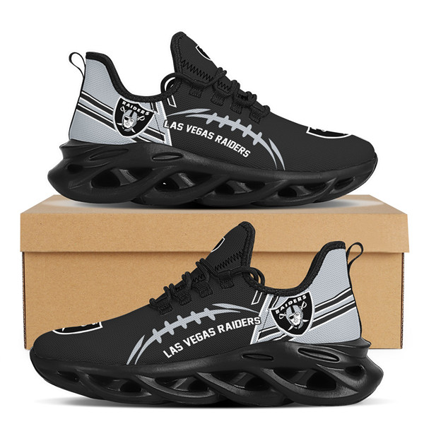 Men's Las Vegas Raiders Flex Control Sneakers 007 - Click Image to Close